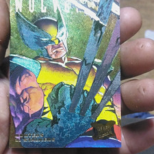 Wolverine - 1995 Fleer Ultra Marvel X-Men #7 Silver picture