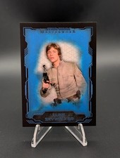 2016 Topps Star Wars Masterwork Luke Skywalker Blue Metallic #2 picture