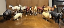 Lot of 13 Vintage Breyer Horses and Animals Mixed Lot Excellent Condition π picture