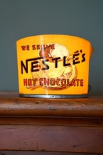 Vintage Nestles Hot Chocolate Countertop Store Display Lighted Sign Lamp RARE picture