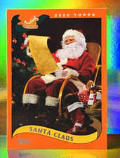 2025 Topps The Santa Archives Santa Claus Base Set Card TSA-02 picture
