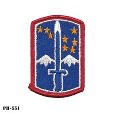 US Army 172nd Infantry Brigade Full Color Sew on Patch ~ New picture