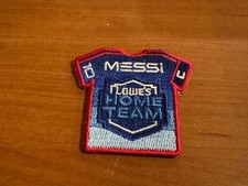 Vintage Lowe’s Home Team Lionel Messi Iron-On Badge or Patch picture