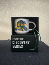2024 Starbucks 2oz Kentucky Discovery Series MINI Mug Ornament Espresso picture