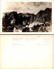 RPPC Gateway to Garden Colorado Springs Oregon Photo Postcard picture