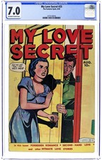 My Love Secret #25 CGC 7.0 1949 4773126016 picture