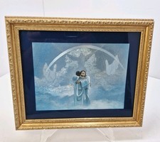 Framed Danny Hahlbohm Welcome Home  Christian Framed 3D Art Print 9.5 x 11.5 picture