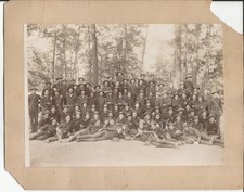 1898 Spanish American War 6th Ohio Volunteer Infantry Co K Antique Photograph picture