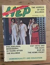 Rare HEP African American Magazine September 1974 Streaker Of The Month RARE picture