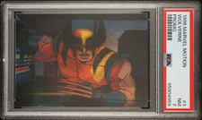 1996 MARVEL MOTION WOLVERINE PROMO #3 PSA 7 picture