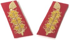 WWII GERMAN HEER FIELD MARSHAL TUNIC COLLAR TABS picture