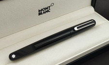 NIB Montblanc M Marc Newson Rollerball Pen Glossy Black MB117149 Full Set picture