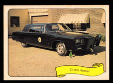 Original 1975 • GREEN HORNET • Barris KUSTOM CARS Fleer Sticker Card NM picture