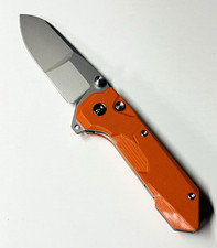 Remette RT-Cosmic Folding Knife 2.76” 14C28N Steel Blade Orange G10 EDC NEW picture