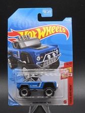 2021 hot wheels Blue Custom Ford Bronco Then And Now 6/10 163/250 picture