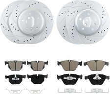 BETTHAND Front And Rear Brake Pads And Rotors Compatible With BMW picture