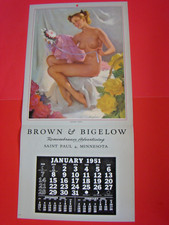Extremely Fine--Mint       Elvgren      Vintage Sample Pin Up Calendar picture