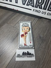 SPOONTIQUES Betty Boop Retro Indoor Outdoor Thermometer Baby It's Hot In Here picture