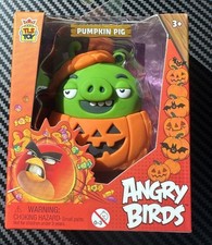 Angry Birds CheeBee Cuties Halloween Pumpkin Pig Figure 2.5” Glow In The Dark picture