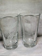 Red Lobster Clear Glass Libbey Set Of 2 Lobster Logo  picture