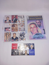 Vintage 1994 OJ Simpson Trial Trading Cards and Comic Book Lot Collectible picture