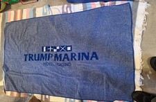 Vintage RARE Trump Marina Hotel Casino Beach towel. MAGA picture