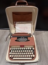 Vintage 1960s Smith Corona Golden Shield Courier Manual Typewriter Case NICE✅✅✅ picture