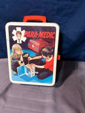 Vintage PARA-MEDIC Lunchbox - Complete w/All Devices (1978) the Ohio company picture