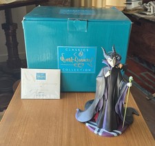 MALEFICENT DISNEY EVIL ENCHANTRESS WDCC FIGURINE W/ BOX & COA LE #1185  picture