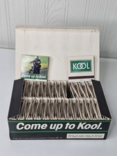 Vintage Kool Cigarettes Matchbooks 50 Books Per Box Motorcycle Display NOS picture
