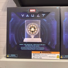2026 Disney Parks Marvel Vault Iron Man Arc Reactor Mark 1 Light Up Display Case picture