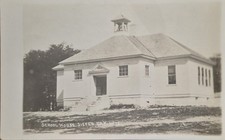 WIS RPPC Sister Bay School House Wisconsin 1912 Posted To Door County  picture
