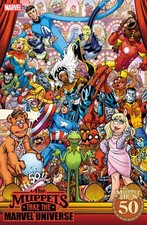Muppets Take The Marvel Universe #1 Muppet Show Homage VAR Pre Order 9/23/26 picture