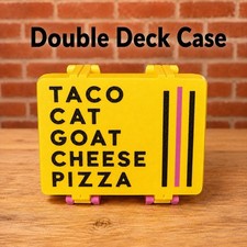 Taco Cat Goat Cheese Pizza Card Game Case | 3D Printed Organizer Box picture