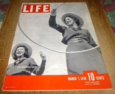 BEAUTIFUL 1938 LIFE MAGAZINE/THOMAS JEFFERSON HIGH SCHOOL in SAN ANTONIO,TEXAS picture