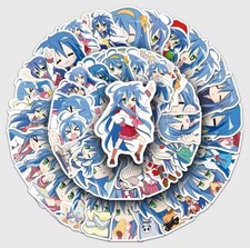 25PCS Random Izumi Konata Lucky Star Anime Stickers For Phone Water Bottle picture