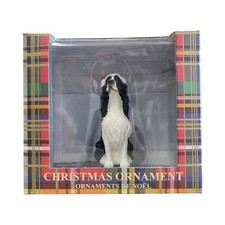 Sandicast English Springer Spaniel Christmas Ornament – Hand Cast & Painted picture