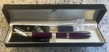 Franklin Christoph Model 14 Moon Shadow fountain pen - purple - F nib - new picture