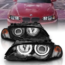 for 1999-2001 BMW 3 Series E46 323Ci 328Ci 325Ci 330Ci M3 Coupe W/Halos Projecto picture