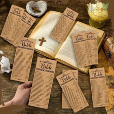 Bible Emergency Numbers Bookmark, Christian Bookmarks, Religious Bible Verses picture