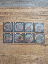 Original 1900s Set of 8 Magic Lantern Slides Sweep and the Whitewasher picture
