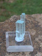  Gorgeous 😍 💯 Natural  💙  Aquamarine Crystal 12ct picture