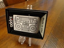 BOOMBOX HIP HOP RAP MUSIC RETRO ZIPPO LIGHTER MINT IN BOX BOOM BOX picture
