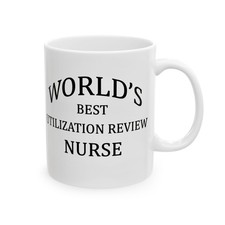 Utilization Review Nurse Coffee Mug Utilization Review Nurse Appreciation Cup picture