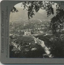Overlooking Caracas, Capital City, c1920, Cities & Towns, Stereoview picture