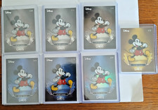 2025 Topps Disney Genesis #21 Mickey Mouse LOT OF 7 3x /99,  3x /75,  1x /50 picture