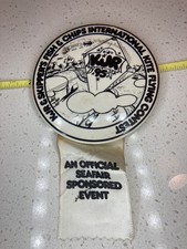 Vintage Seattle Seafair KJR Radio RARE  4”  Skippers Kite Flying Contest pinback picture
