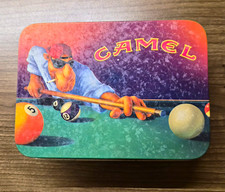 Vintage 1993 Joe Camel “Pool Player” Zippo Lighter & Original Collector Tin Set picture