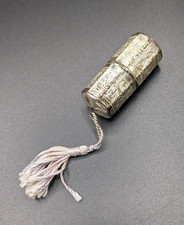 Vintage Silver-Tone Needle Case/Holder picture