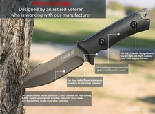 OERLA OLF-1009 Outdoor Duty Fixed Blade Knife with G10 Handle and Kydex Sheath picture